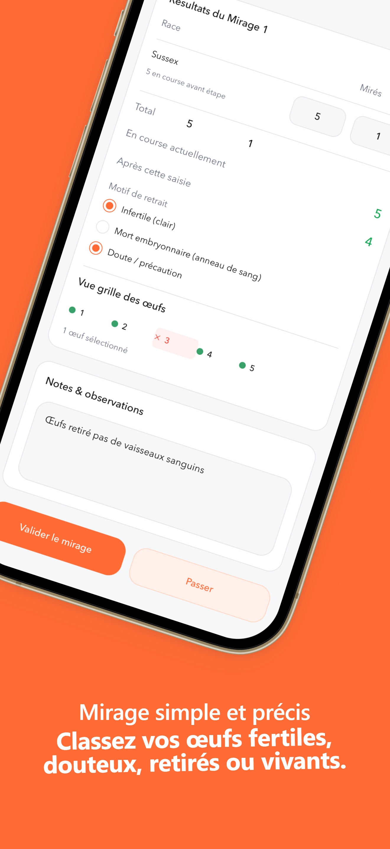Un mirage simple et précis - Eggtrackr